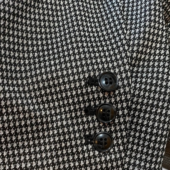 Lane Bryant Women's Houndstooth Cropped Blazer 18P - Picture 4 of 6